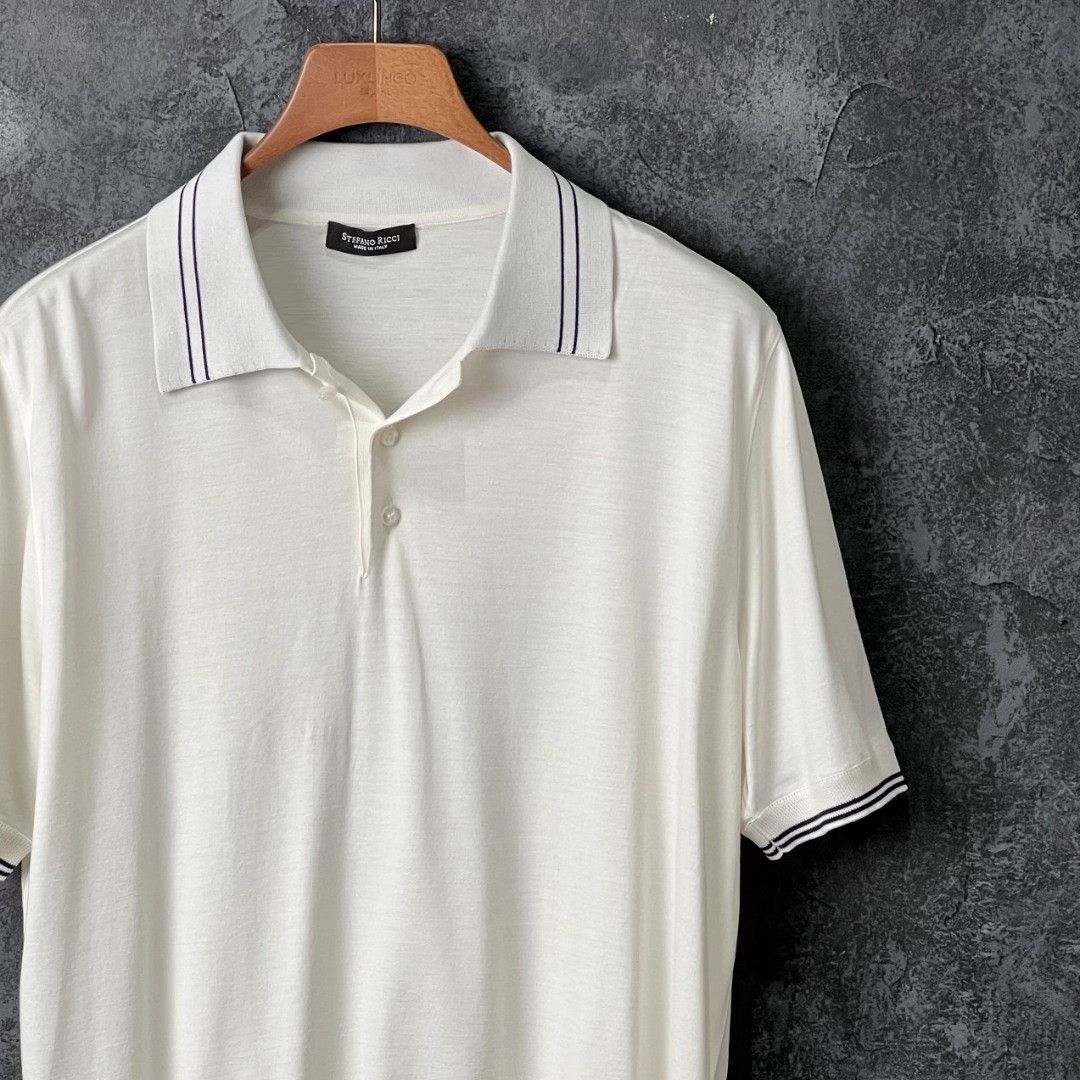 Stefano Ricci Stefano Ricci White T-Shirt xl Men Size US XL / EU 56 / 4 - 3 Thumbnail