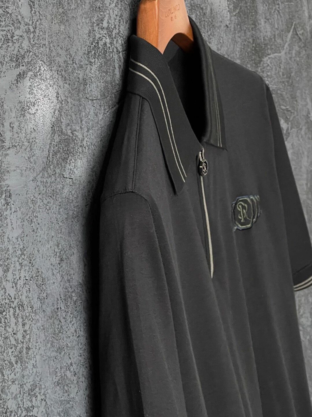 Stefano Ricci Stefano Ricci Embroidered Black T-Shirt m Men Size US M / EU 48-50 / 2 - 5 Thumbnail