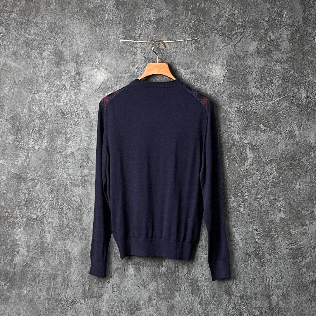 Stefano Ricci Stefano Ricci Knit Multi Sweater m Men Size US M / EU 48-50 / 2 - 2 Thumbnail