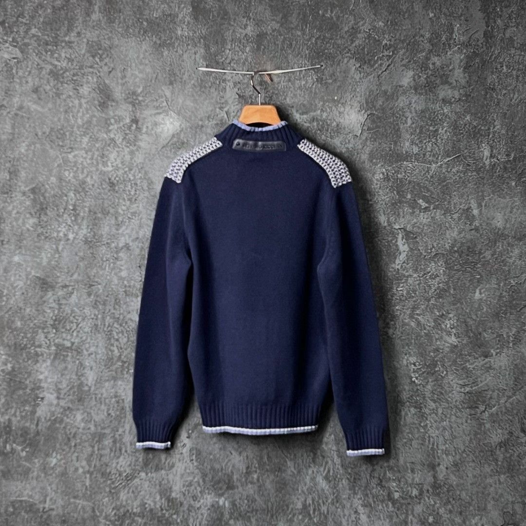 Stefano Ricci Stefano Ricci Knit Multi Sweater l Men Size US L / EU 52-54 / 3 - 2 Thumbnail