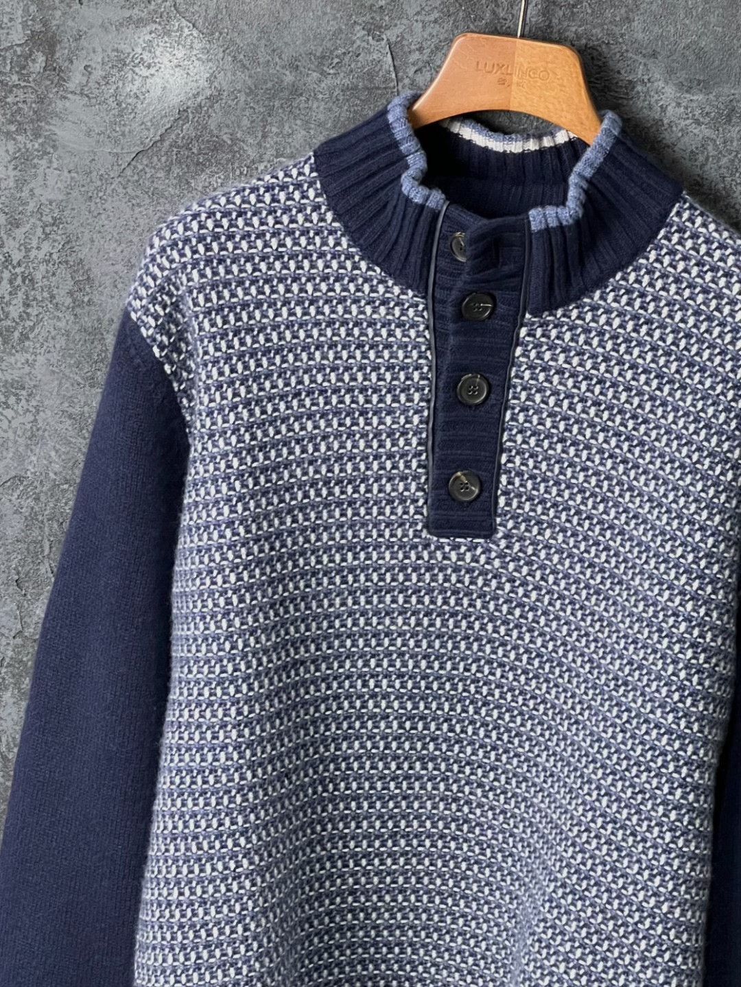 Stefano Ricci Stefano Ricci Knit Multi Sweater l Men Size US L / EU 52-54 / 3 - 4 Thumbnail