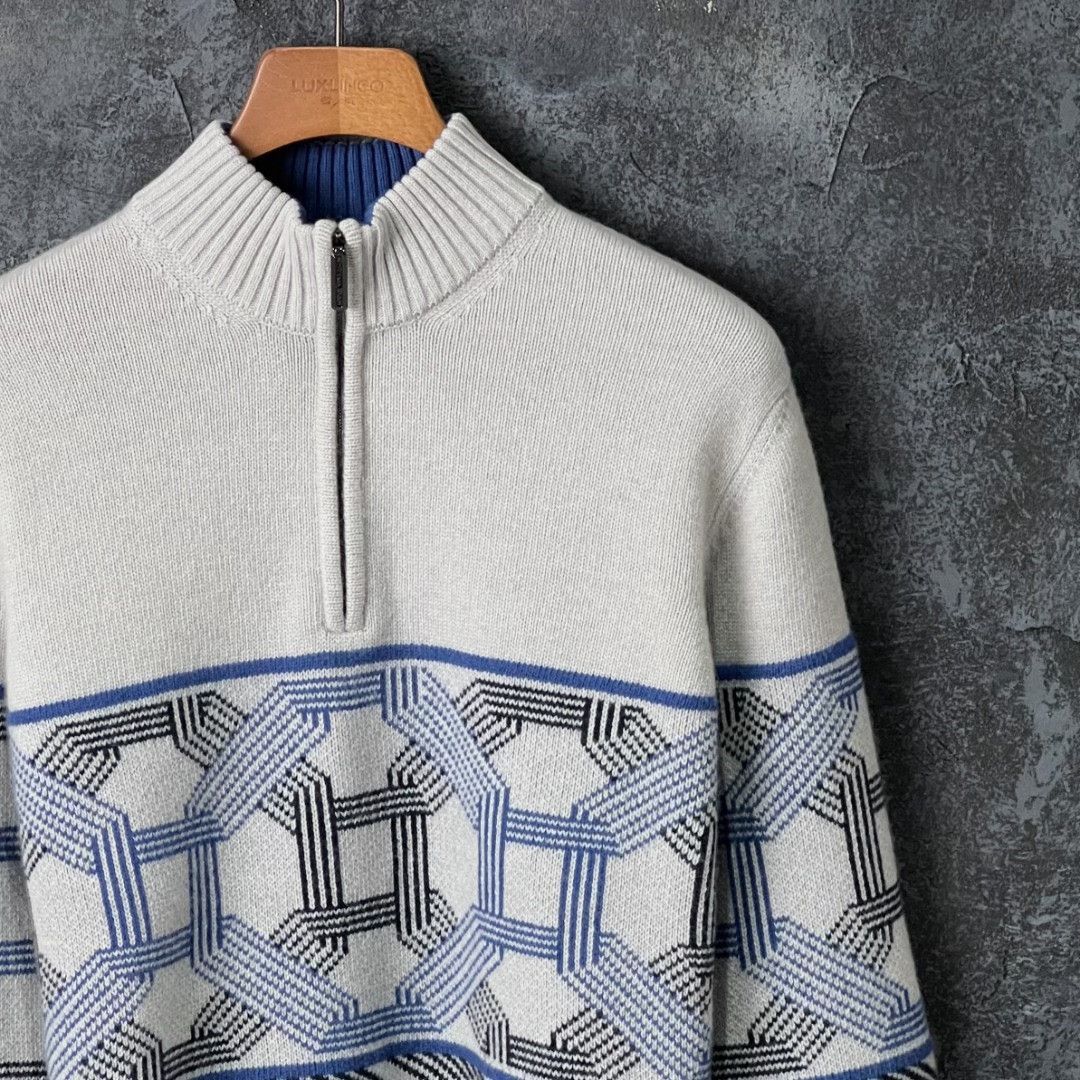 Stefano Ricci Stefano Ricci Knit Multi Sweater m Men Size US M / EU 48-50 / 2 - 3 Thumbnail
