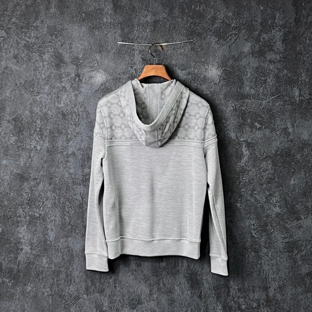 Stefano Ricci Stefano Ricci Patchwork Gray Hoodie m Men Size US M / EU 48-50 / 2 - 2 Thumbnail