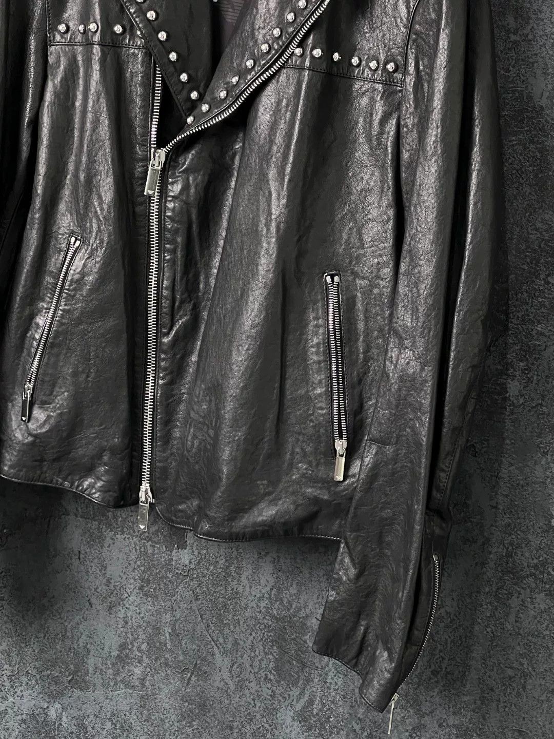 Armani Armani Leather Leather Jacket m Men Size US M / EU 48-50 / 2 - 6 Thumbnail