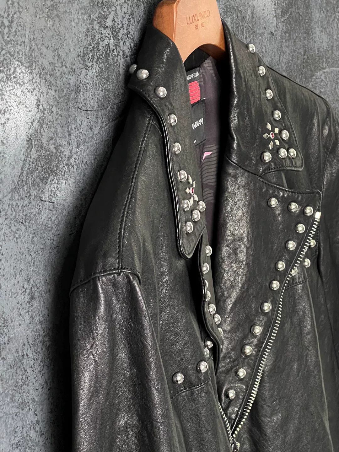 Armani Armani Leather Leather Jacket m Men Size US M / EU 48-50 / 2 - 5 Thumbnail