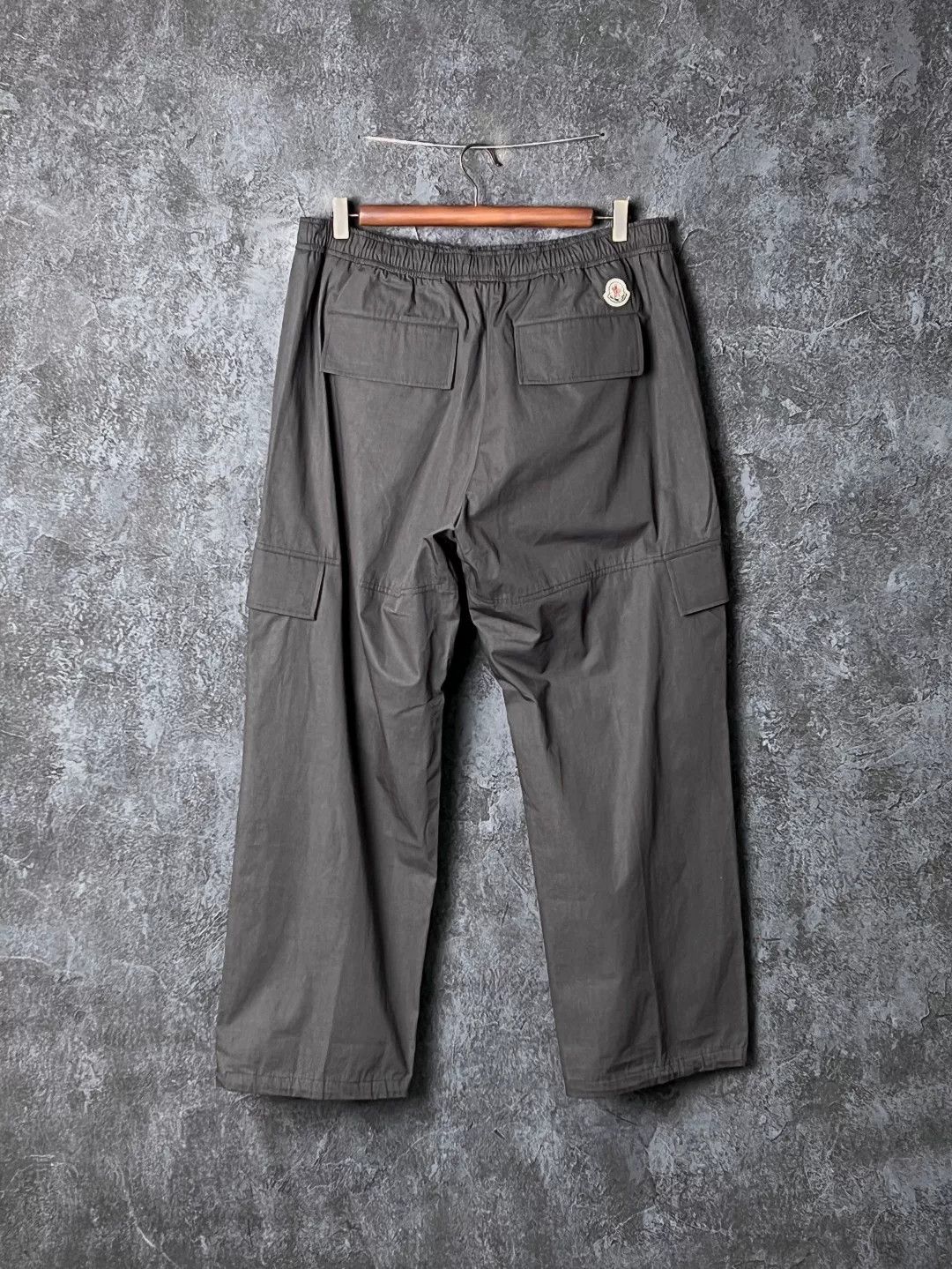 Moncler Moncler Cotton Gray Casual Pants 34 Men Size US 34 / EU 50 - 2 Thumbnail