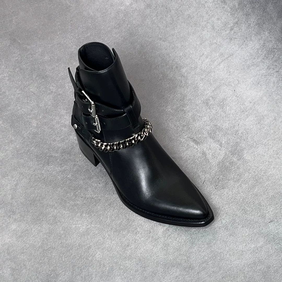 Amiri Amiri Leather Boots 8 Men Size US 8 / EU 41 - 5 Thumbnail