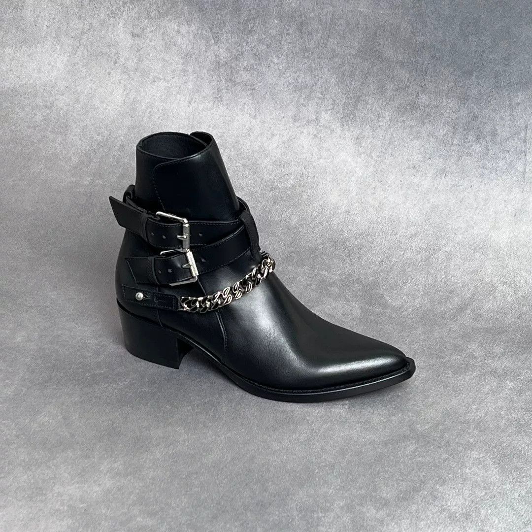 Amiri Amiri Leather Boots 8 Men Size US 8 / EU 41 - 4 Thumbnail