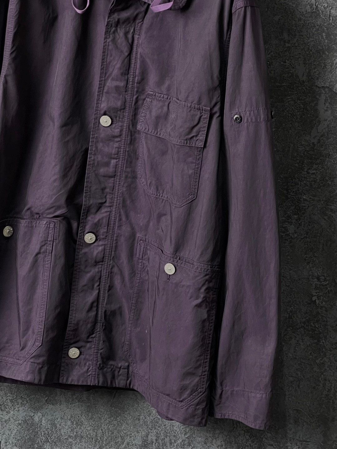 Stone Island Stone Island Cargo Purple Light Jacket l Men Size US L / EU 52-54 / 3 - 6 Thumbnail