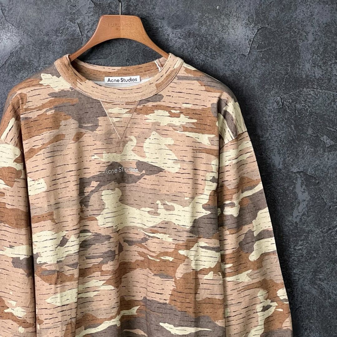 Acne Studios Acne Studios Cotton Camo T-Shirt m Men Size US M / EU 48-50 / 2 - 3 Thumbnail