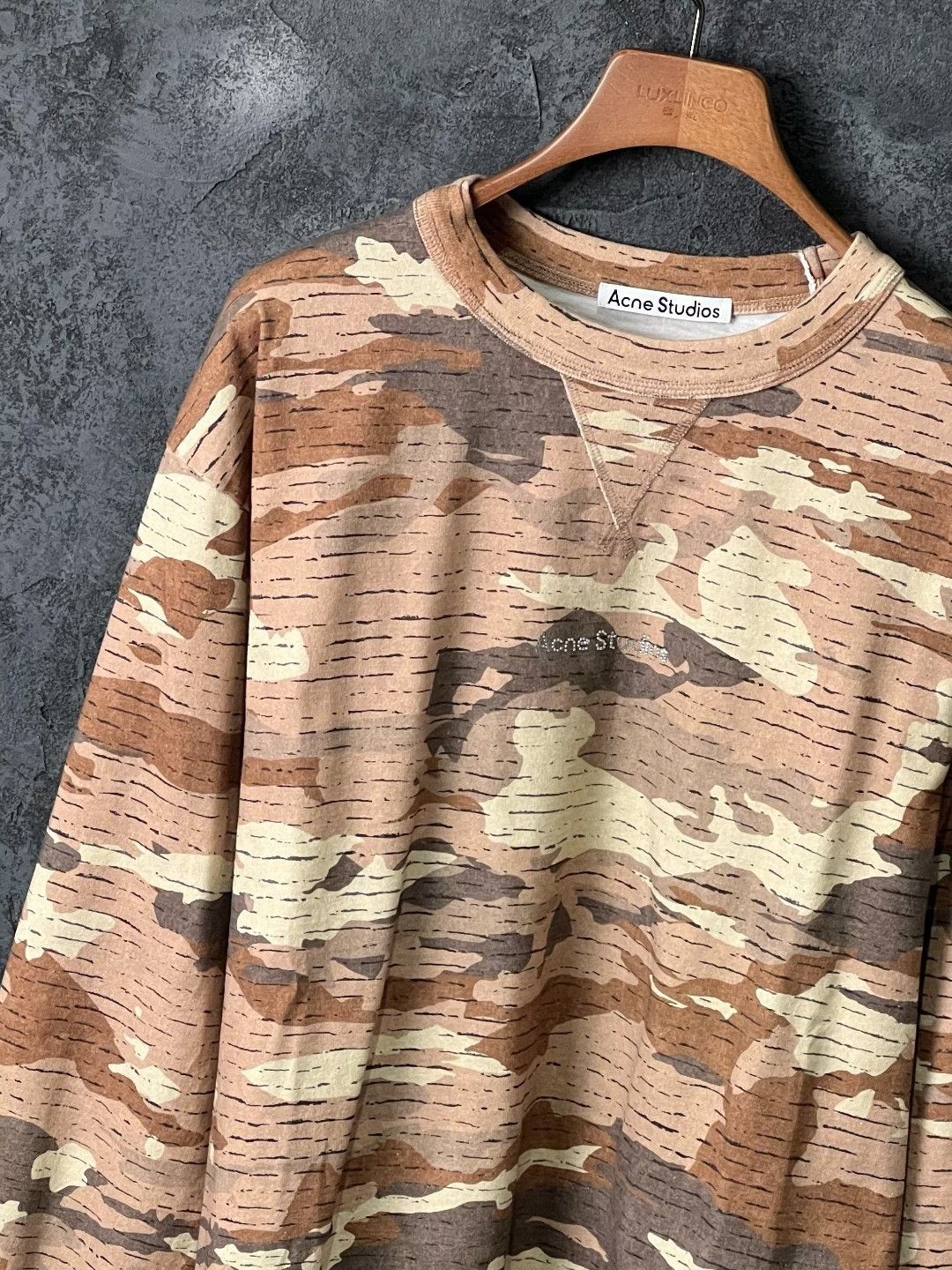 Acne Studios Acne Studios Cotton Camo T-Shirt m Men Size US M / EU 48-50 / 2 - 4 Thumbnail