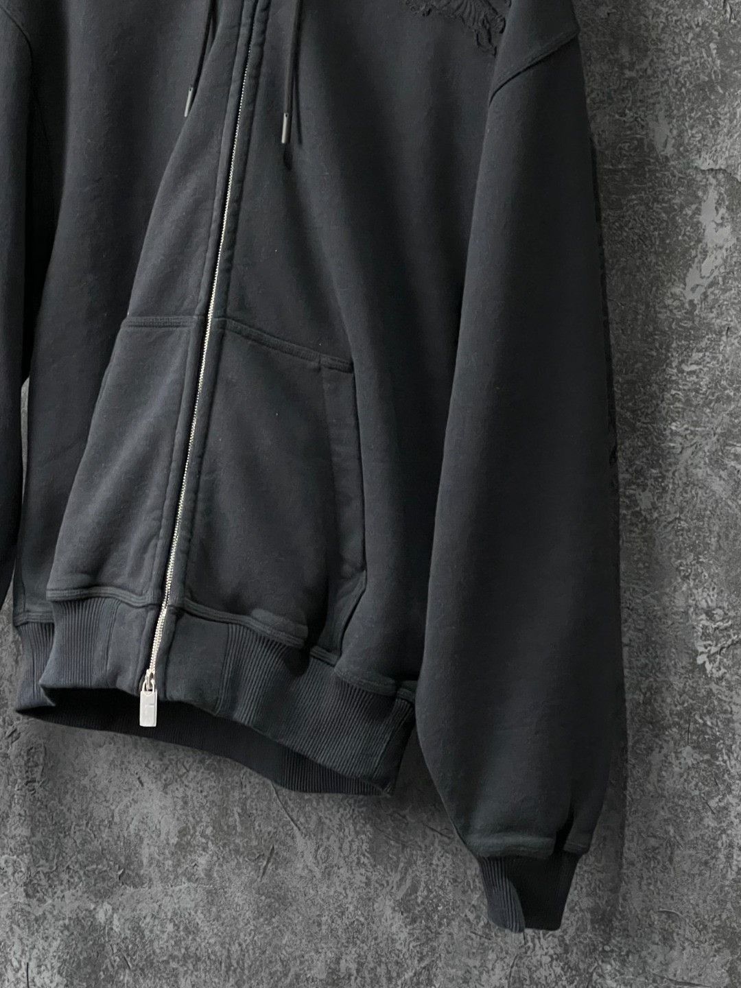 Burberry Burberry Cotton Black Hoodie l Men Size US L / EU 52-54 / 3 - 6 Thumbnail