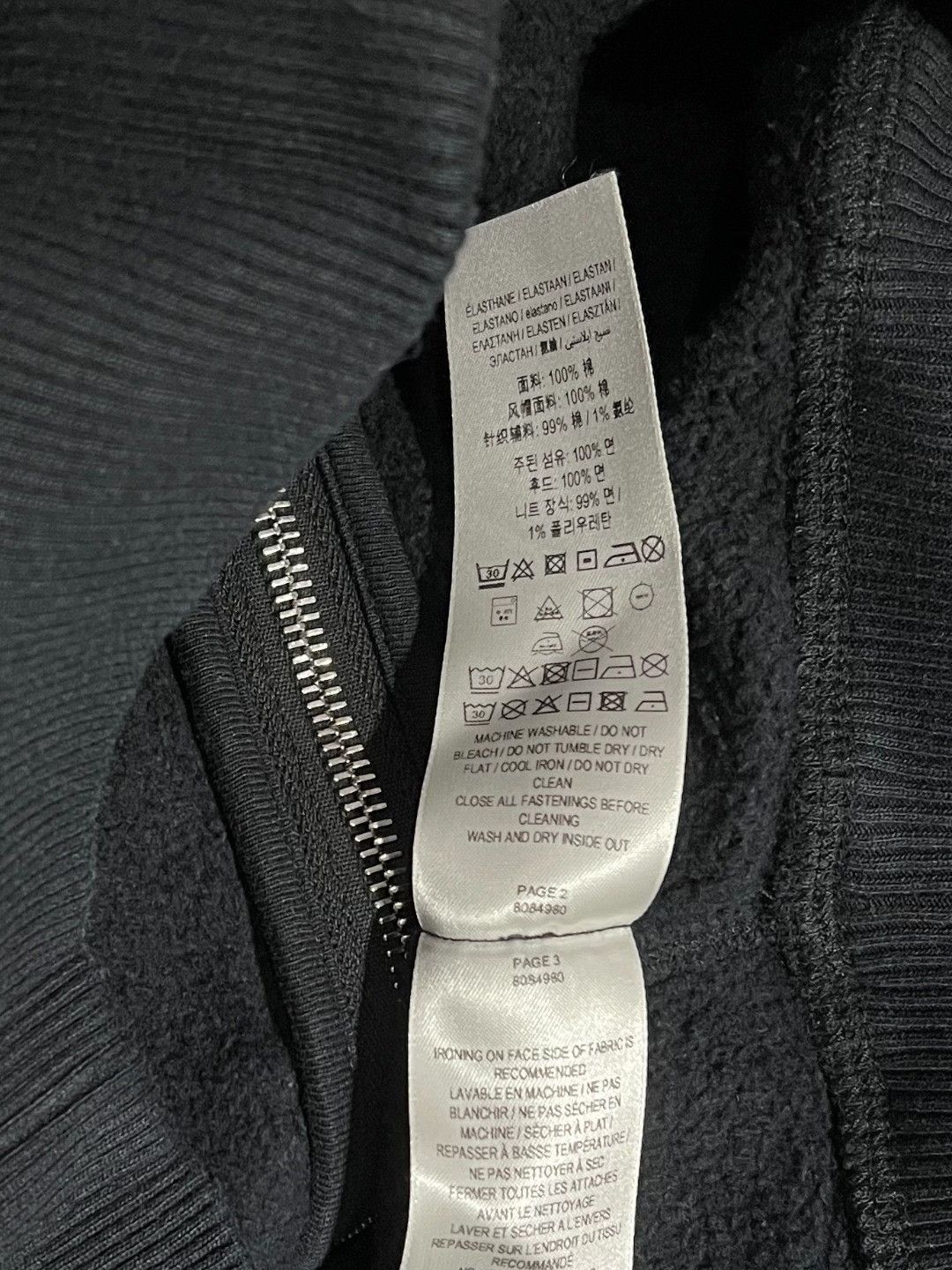 Burberry Burberry Cotton Black Hoodie l Men Size US L / EU 52-54 / 3 - 7 Thumbnail