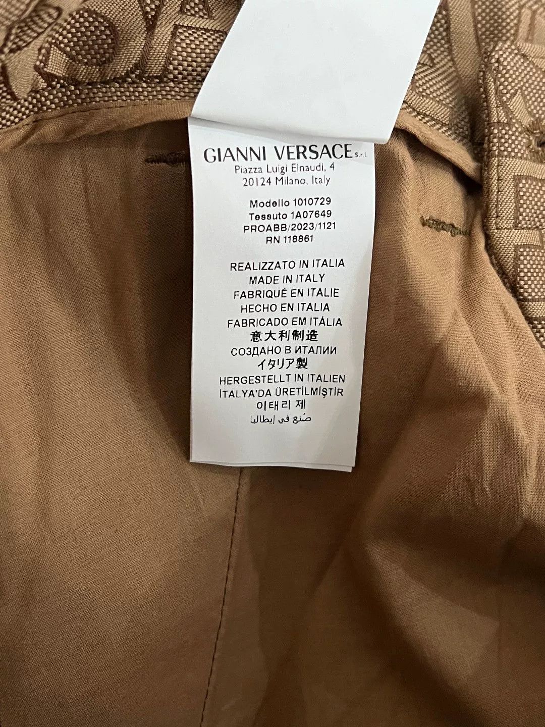 Versace Versace Casual Printed Casual Pants 30 Men Size US 30 / EU 46 - 8 Thumbnail