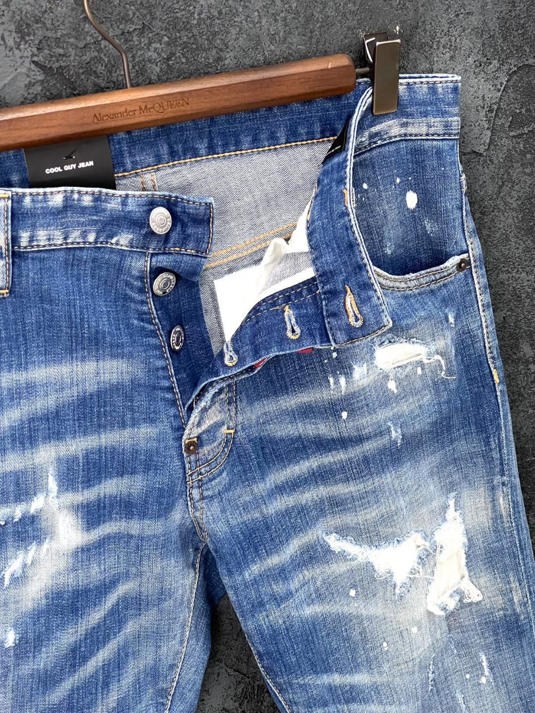Dsquared2 Dsquared2 Denim Cotton Red Denim Jeans 32 Men Size US 32 / EU 48 - 4 Thumbnail