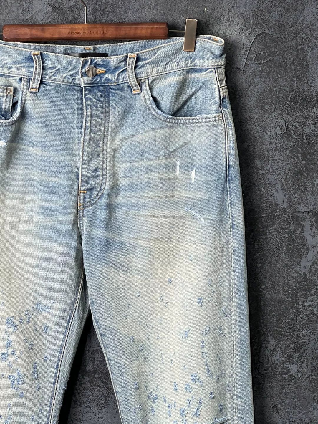Amiri Amiri Denim Cotton Blue Denim Jeans 32 Men Size US 32 / EU 48 - 4 Thumbnail