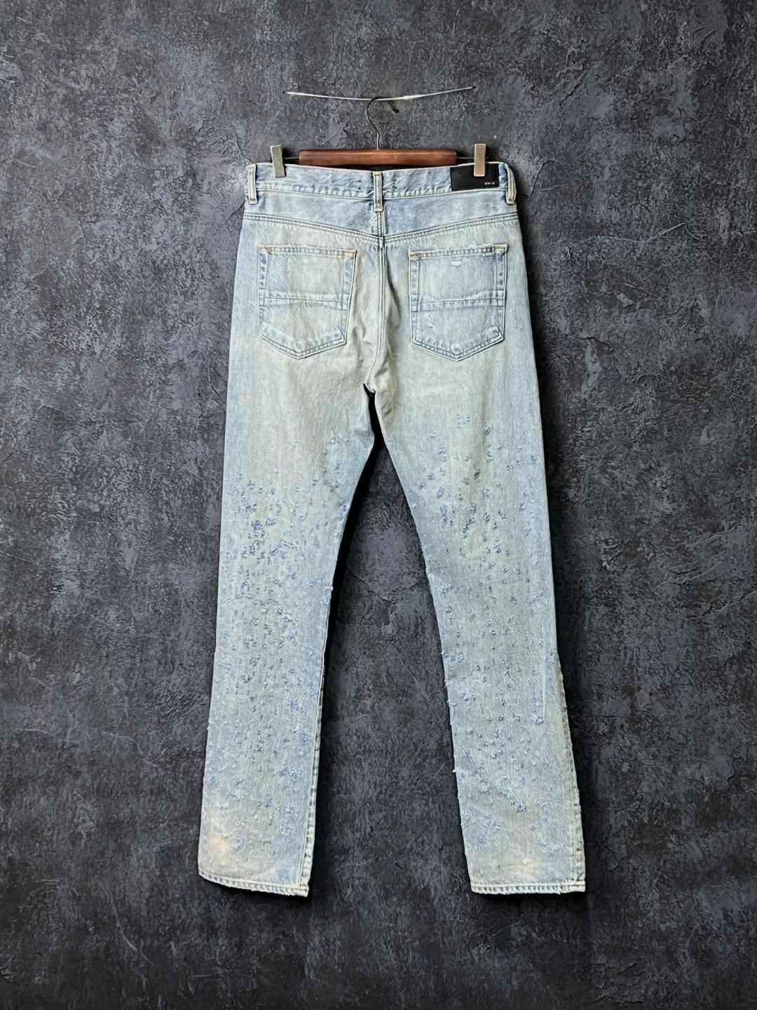 Amiri Amiri Denim Cotton Blue Denim Jeans 32 Men Size US 32 / EU 48 - 2 Thumbnail