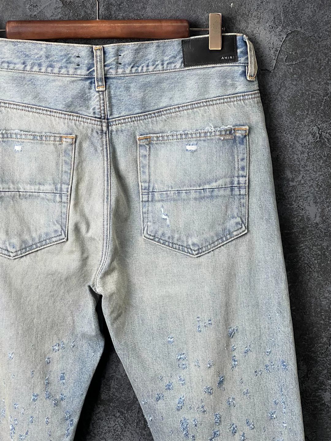 Amiri Amiri Denim Cotton Blue Denim Jeans 32 Men Size US 32 / EU 48 - 5 Thumbnail