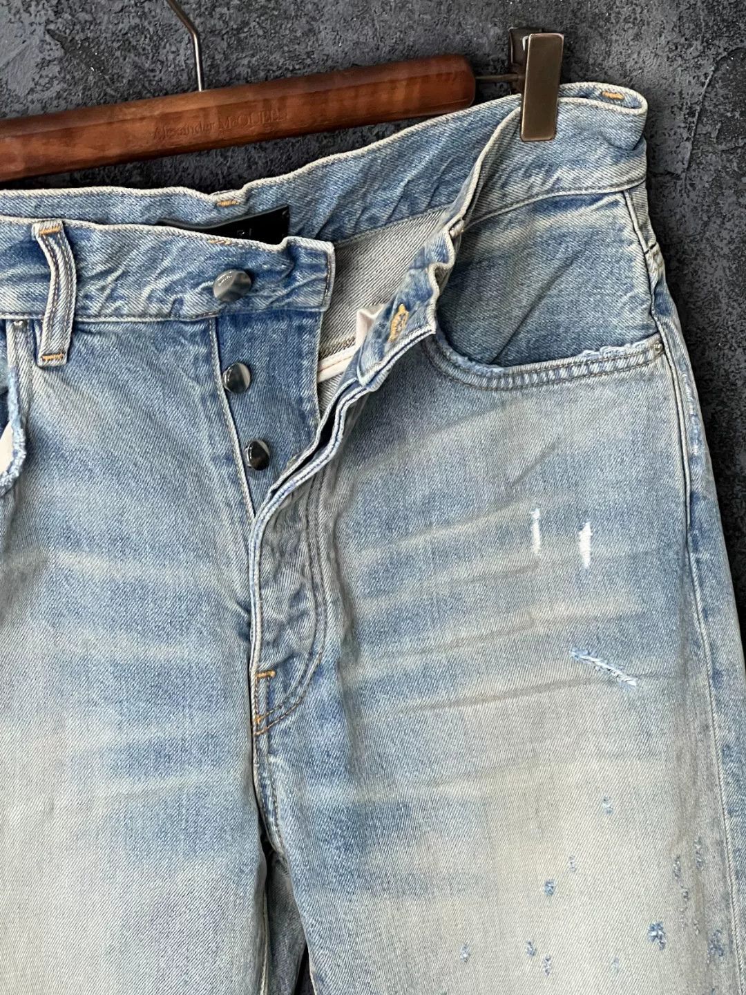Amiri Amiri Denim Cotton Blue Denim Jeans 32 Men Size US 32 / EU 48 - 3 Thumbnail