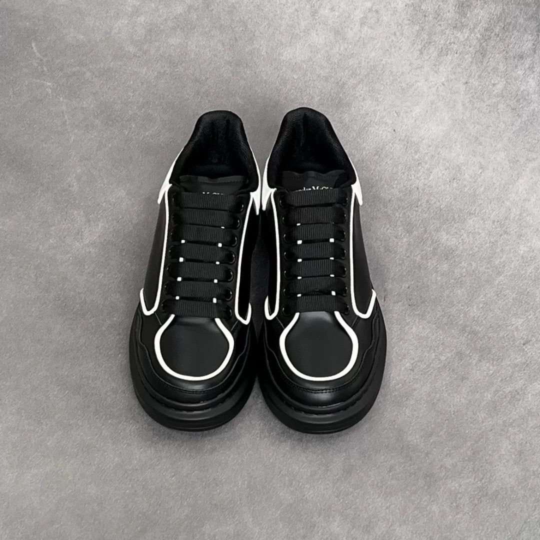 Alexander McQueen Alexander McQueen Casual Black Lowtop Sneakers 8 Men Size US 8 / EU 41 - 7 Thumbnail
