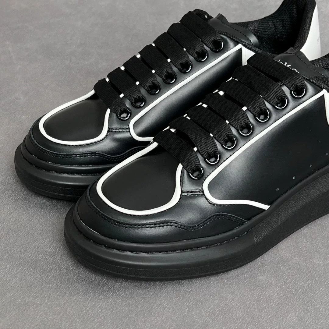 Alexander McQueen Alexander McQueen Casual Black Lowtop Sneakers 8 Men Size US 8 / EU 41 - 3 Thumbnail