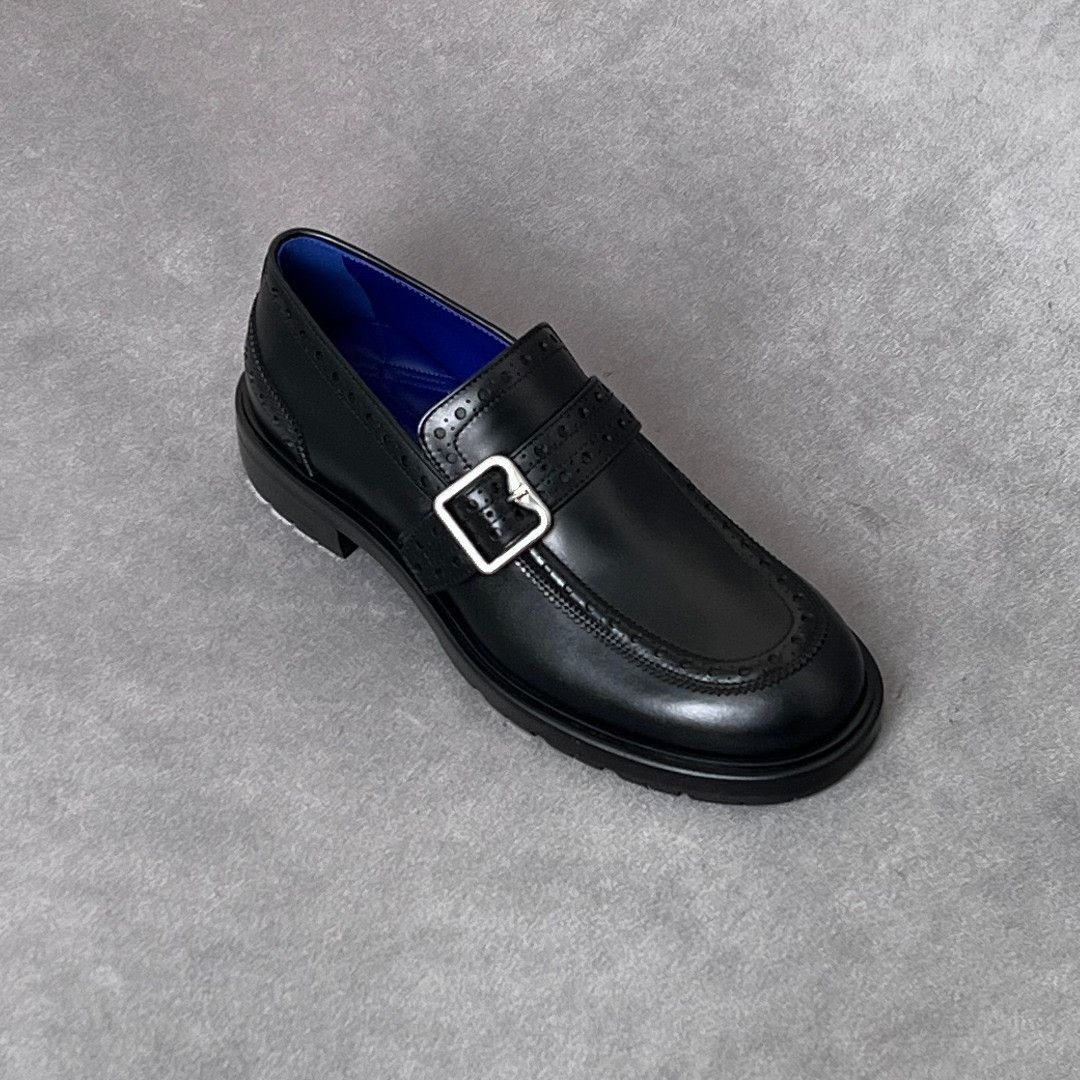 Burberry Burberry Leather Black Lowtop Sneakers 8 Men Size US 8 / EU 41 - 5 Thumbnail