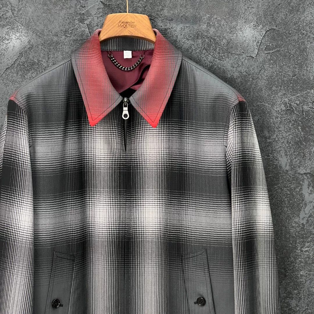 Burberry Burberry Plaid Gray Light Jacket m Men Size US M / EU 48-50 / 2 - 3 Thumbnail