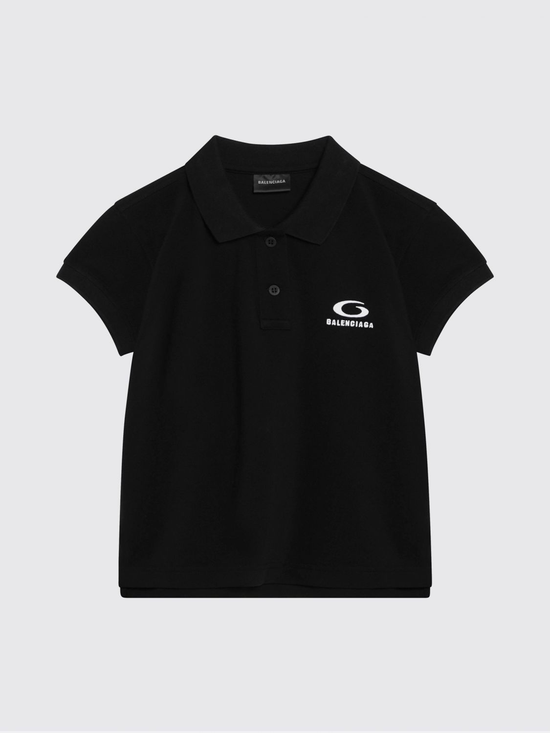 Balenciaga Balenciaga Polo Shirt Woman Black Size XS / US 0-2 / IT 36-38 - 2 Thumbnail
