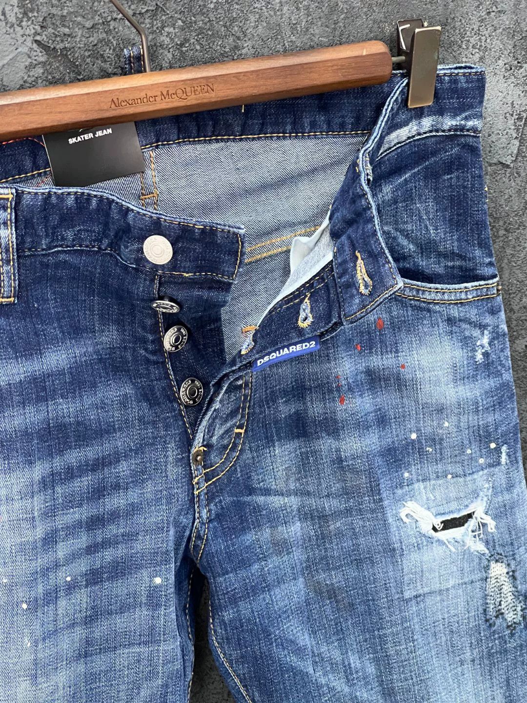 Dsquared2 Dsquared2 Denim Red Denim Jeans 32 Men Size US 32 / EU 48 - 4 Thumbnail