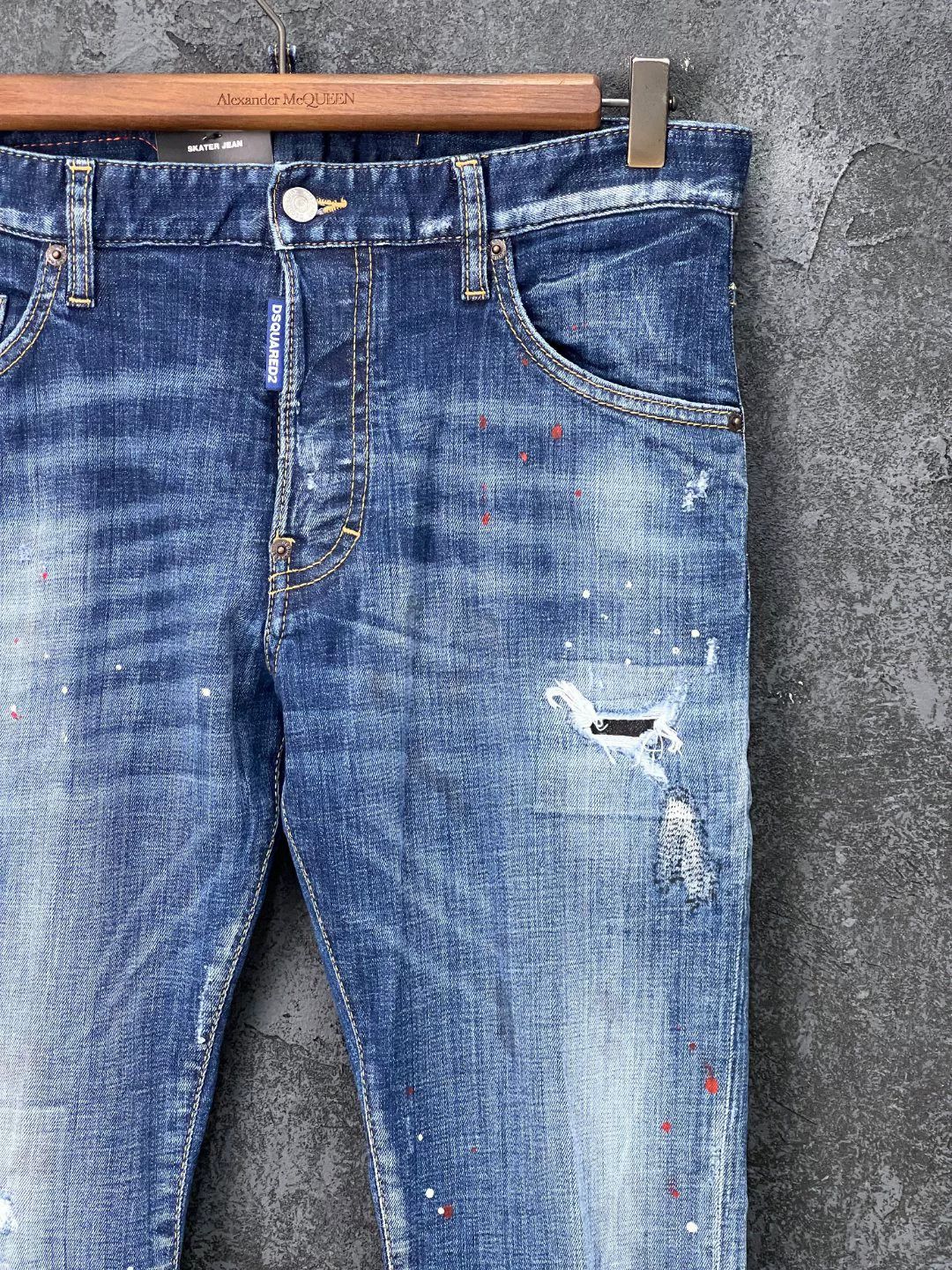 Dsquared2 Dsquared2 Denim Red Denim Jeans 32 Men Size US 32 / EU 48 - 3 Thumbnail