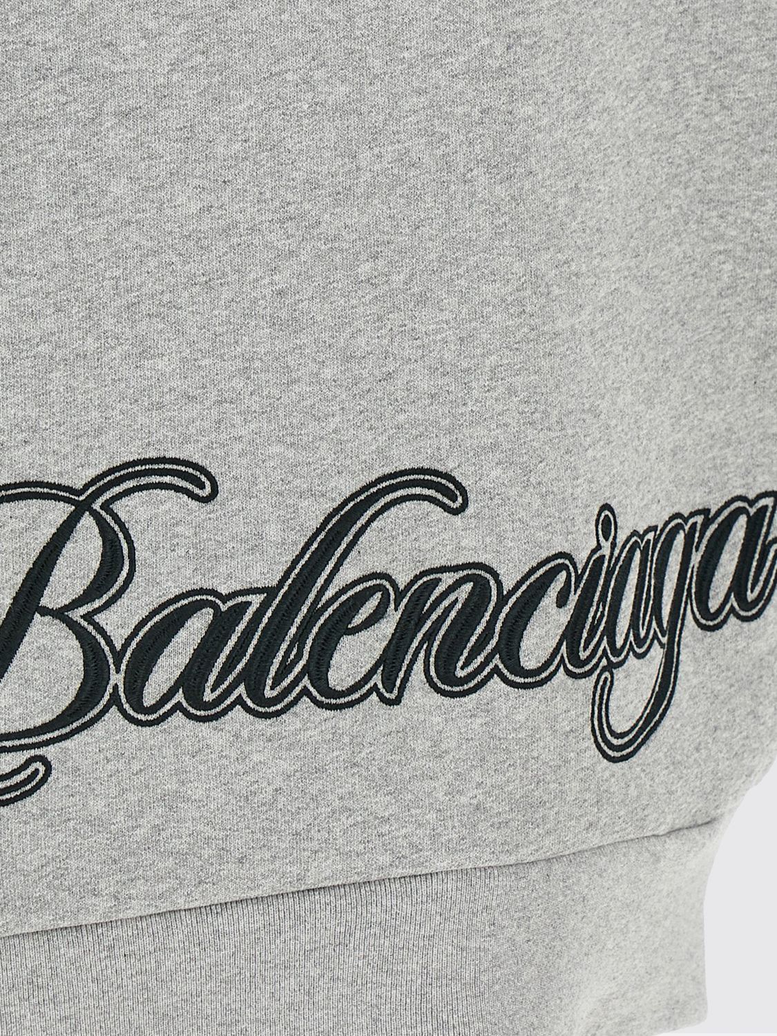 Balenciaga Balenciaga Sweatshirt Woman Grey Size S / US 4 / IT 40 - 4 Thumbnail