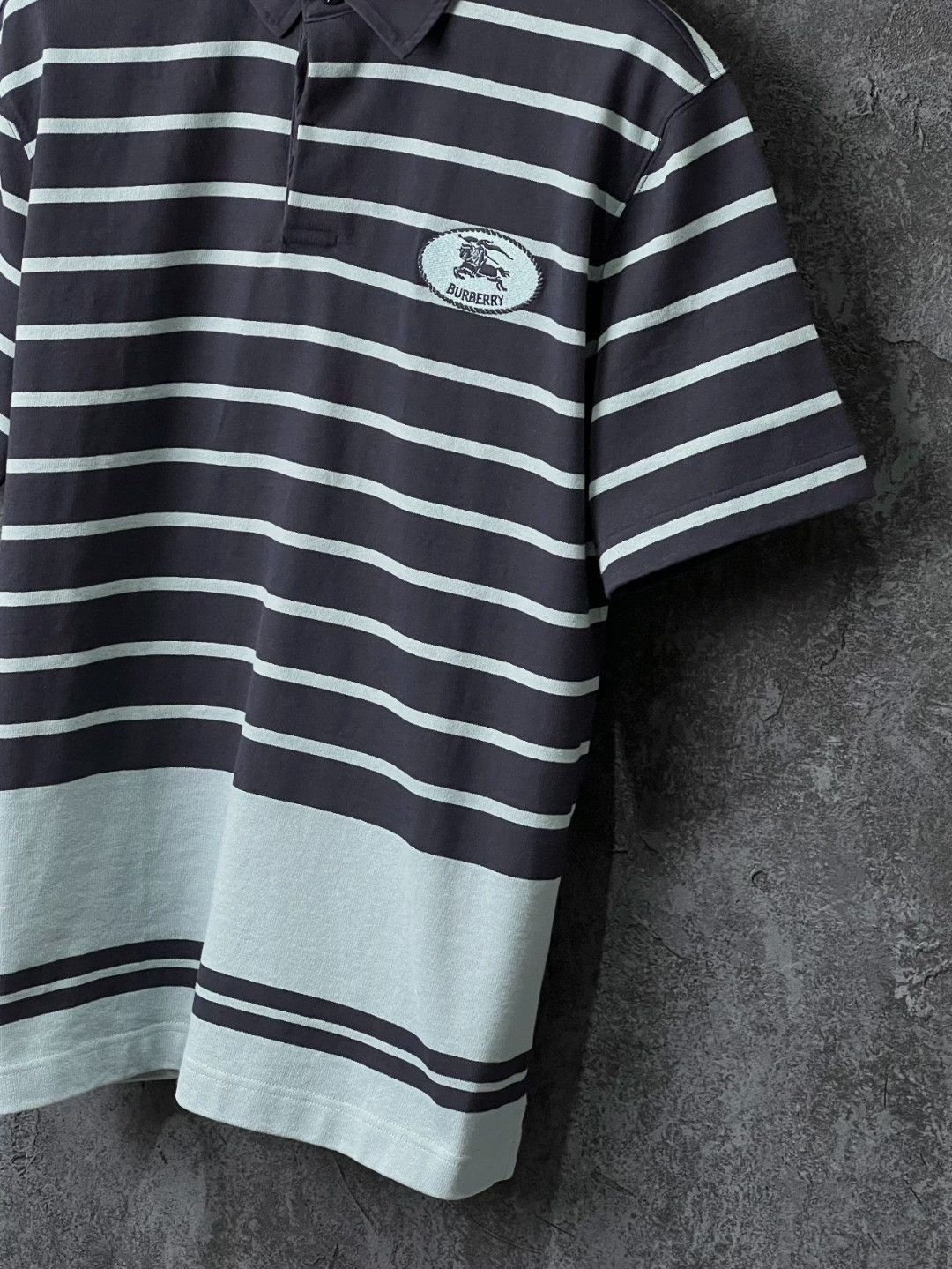 Burberry Burberry Cotton Striped Multi Polo m Men Size US M / EU 48-50 / 2 - 6 Thumbnail