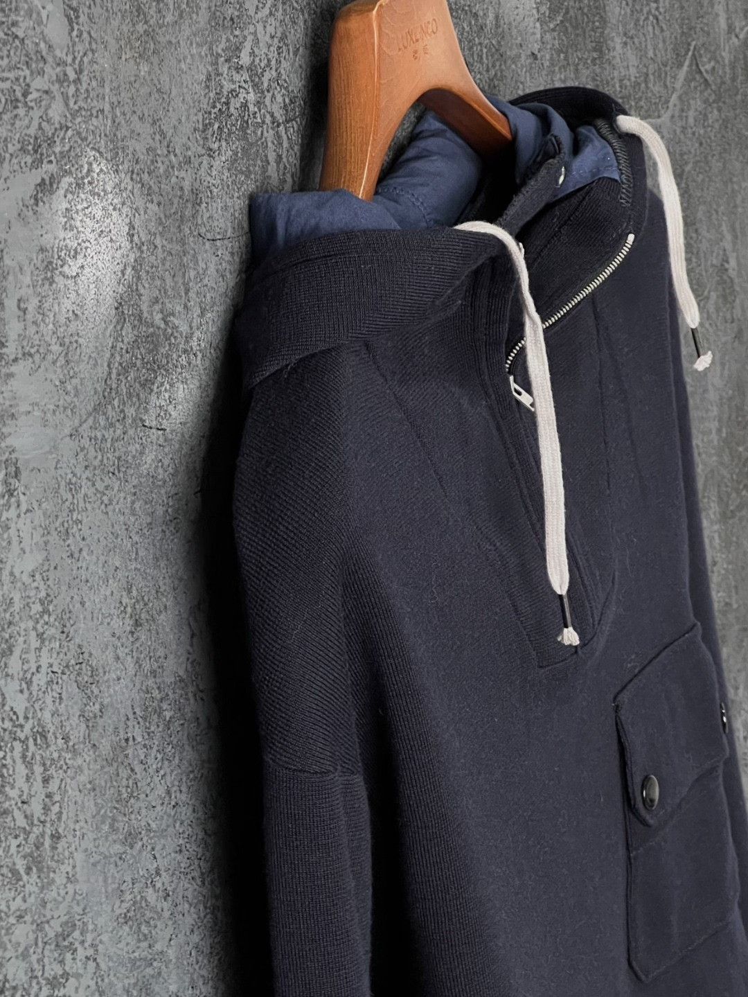Maison Margiela Maison Margiela Blue Hoodie s Men Size US S / EU 44-46 / 1 - 4 Thumbnail