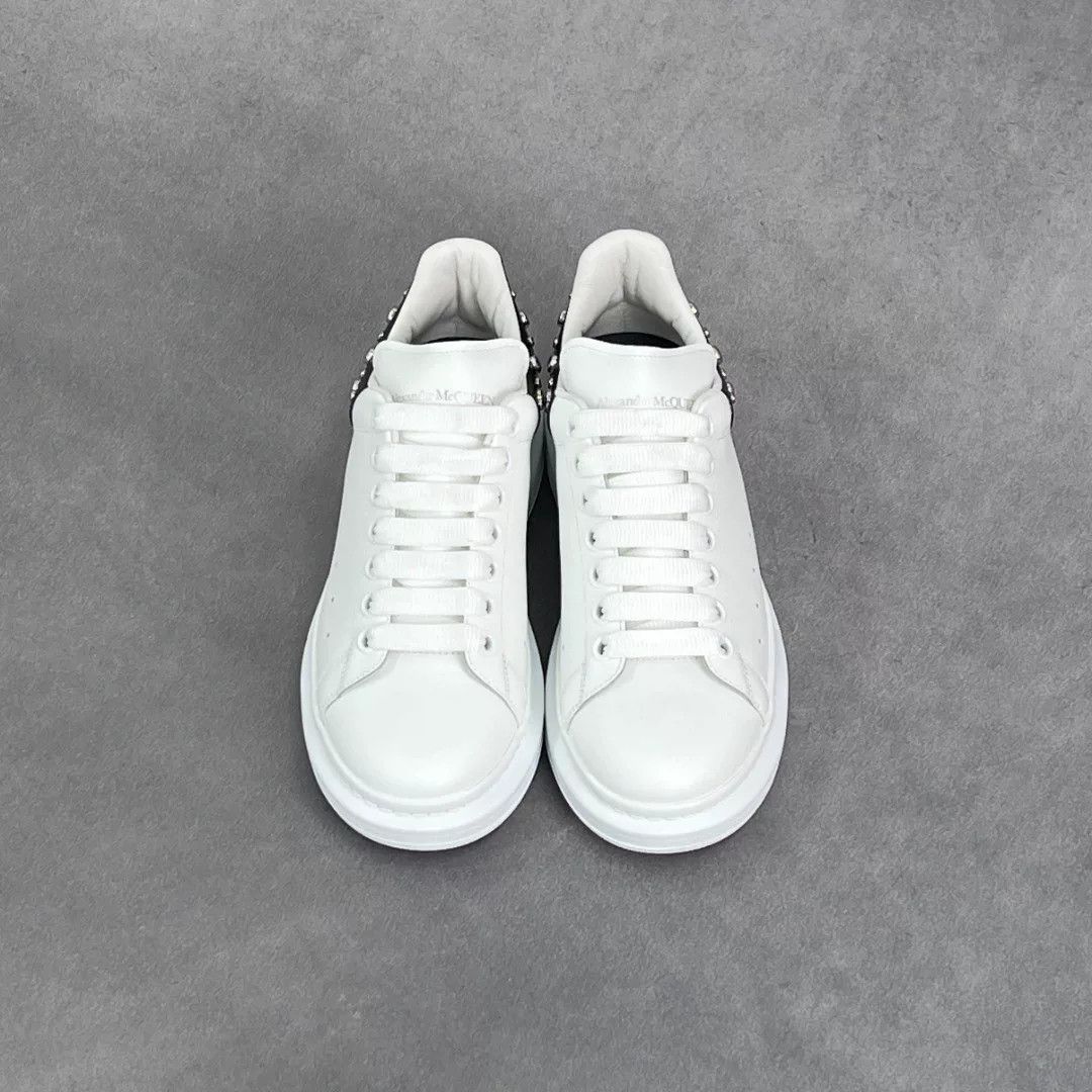 Alexander McQueen Alexander McQueen Leather Black Lowtop Sneakers 10 Men Size US 10 / EU 43 - 2 Thumbnail
