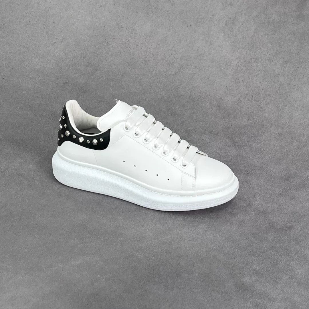 Alexander McQueen Alexander McQueen Leather Black Lowtop Sneakers 10 Men Size US 10 / EU 43 - 3 Thumbnail