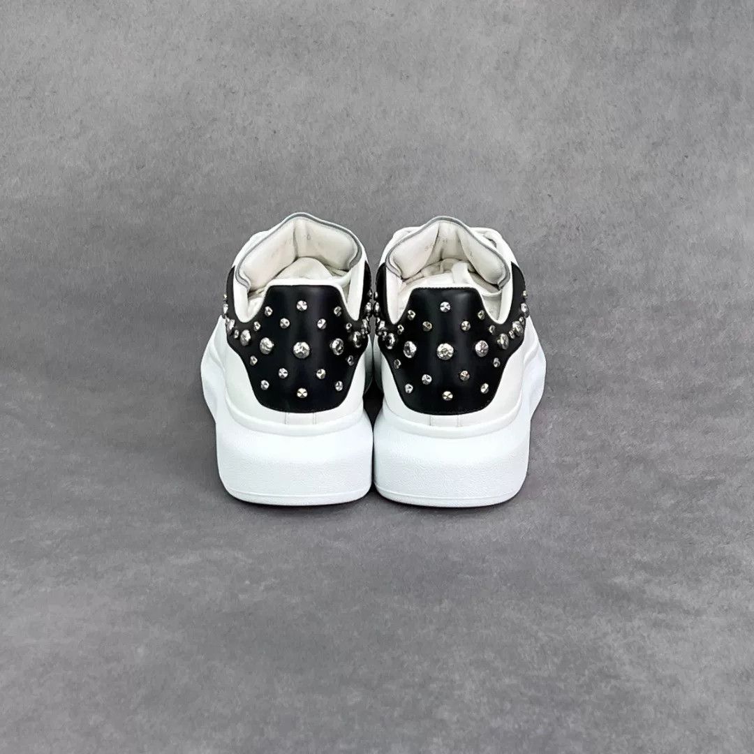 Alexander McQueen Alexander McQueen Leather Black Lowtop Sneakers 10 Men Size US 10 / EU 43 - 8 Thumbnail