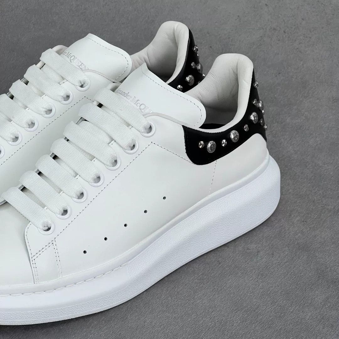Alexander McQueen Alexander McQueen Leather Black Lowtop Sneakers 10 Men Size US 10 / EU 43 - 6 Thumbnail