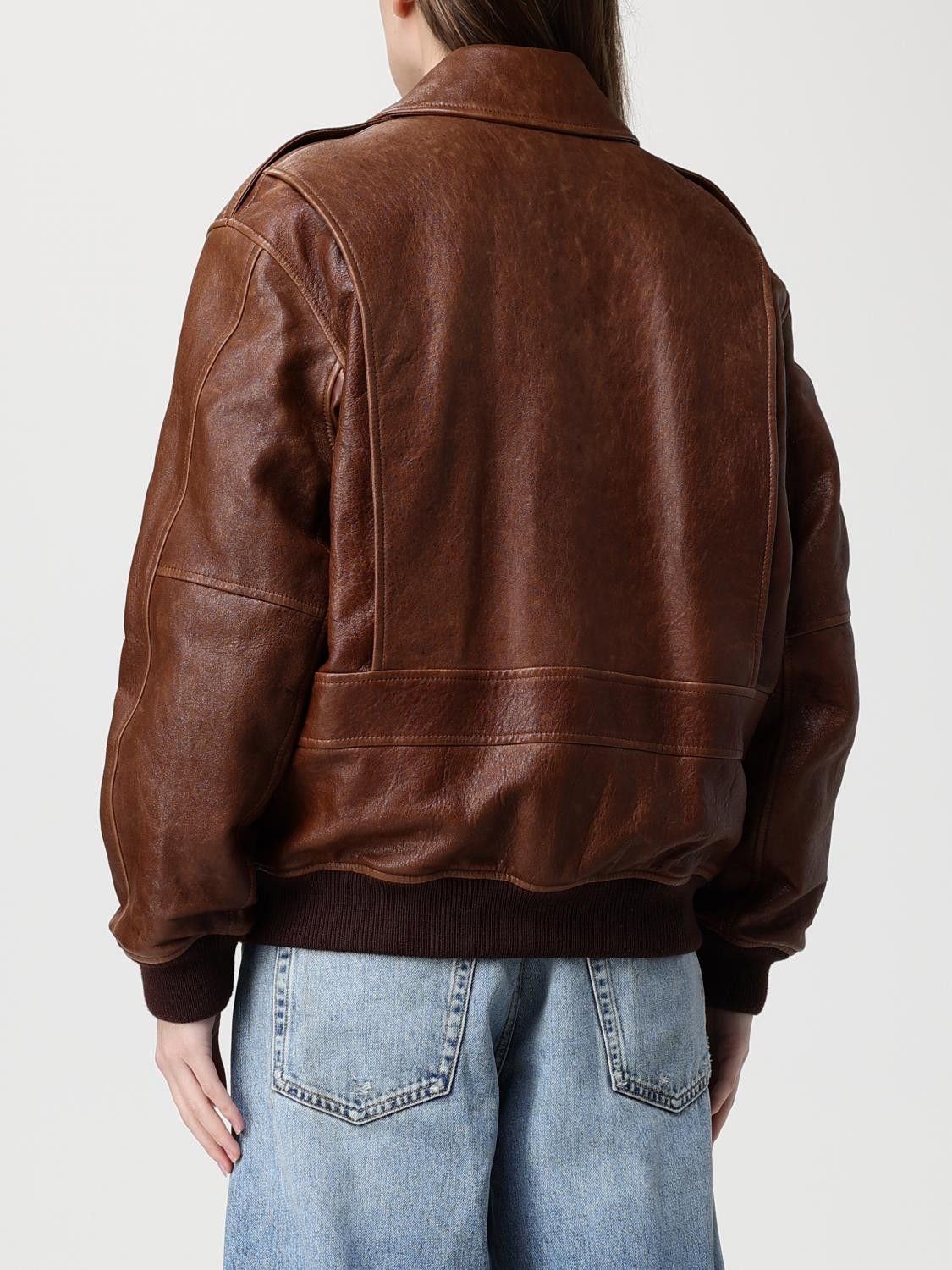 Saint Laurent Paris Saint Laurent Jacket Woman Brown Size XS / US 0-2 / IT 36-38 - 3 Thumbnail