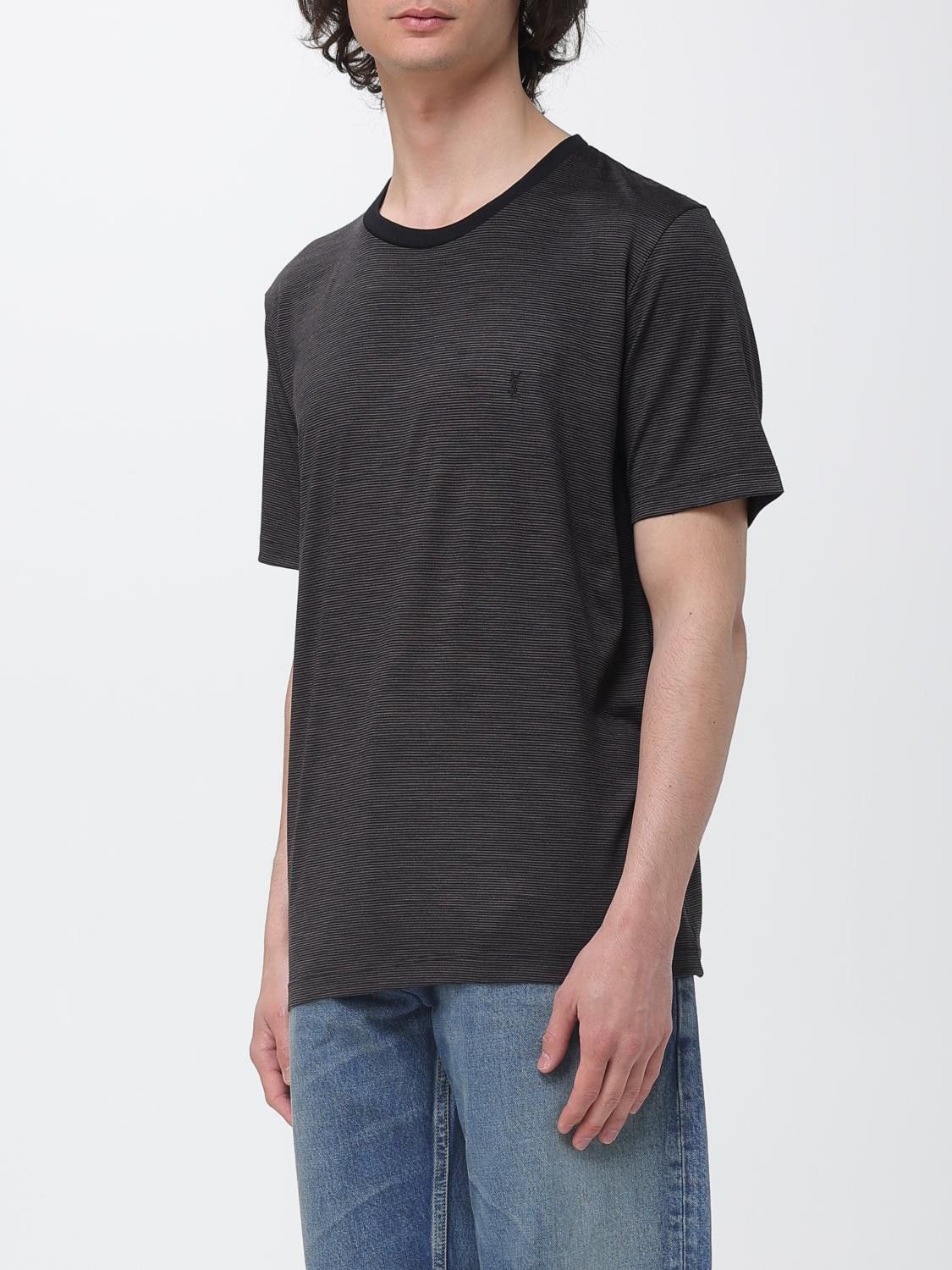 Saint Laurent Paris Saint Laurent T-Shirt Men Black Size US M / EU 48-50 / 2 - 4 Thumbnail