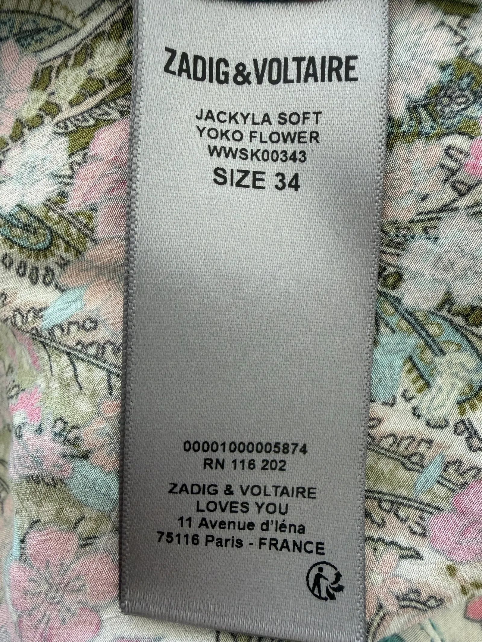 Zadig & Voltaire Zadig & Voltaire Skirt Size 25" / US 0 / IT 36 - 3 Thumbnail