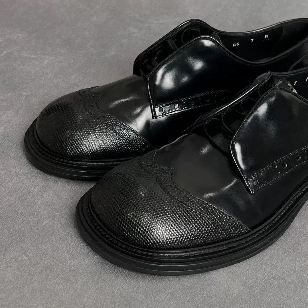 Salvatore Ferragamo Salvatore Ferragamo Leather Black Lowtop Sneakers 8 Men Size US 8 / EU 41 - 4 Thumbnail