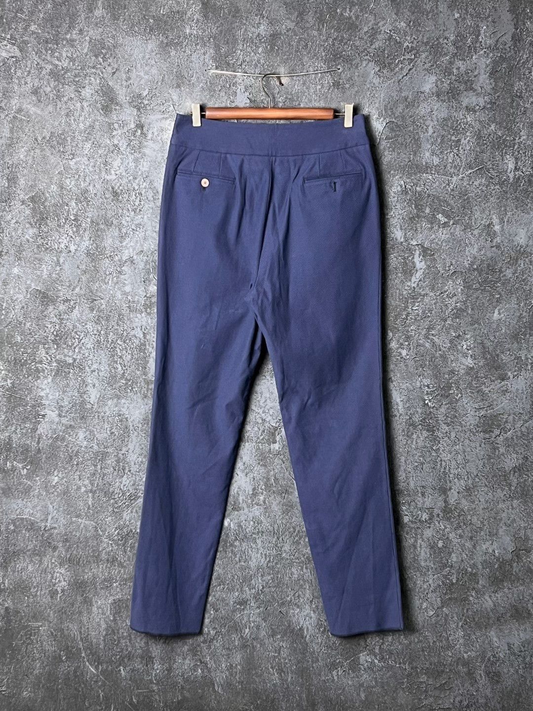 Armani Armani Casual Cotton Blue Casual Pants 32 Men Size US 32 / EU 48 - 2 Thumbnail