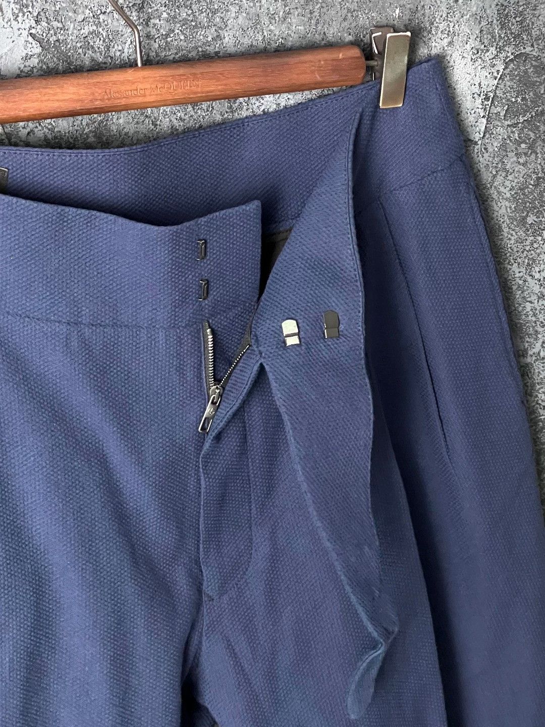 Armani Armani Casual Cotton Blue Casual Pants 32 Men Size US 32 / EU 48 - 4 Thumbnail