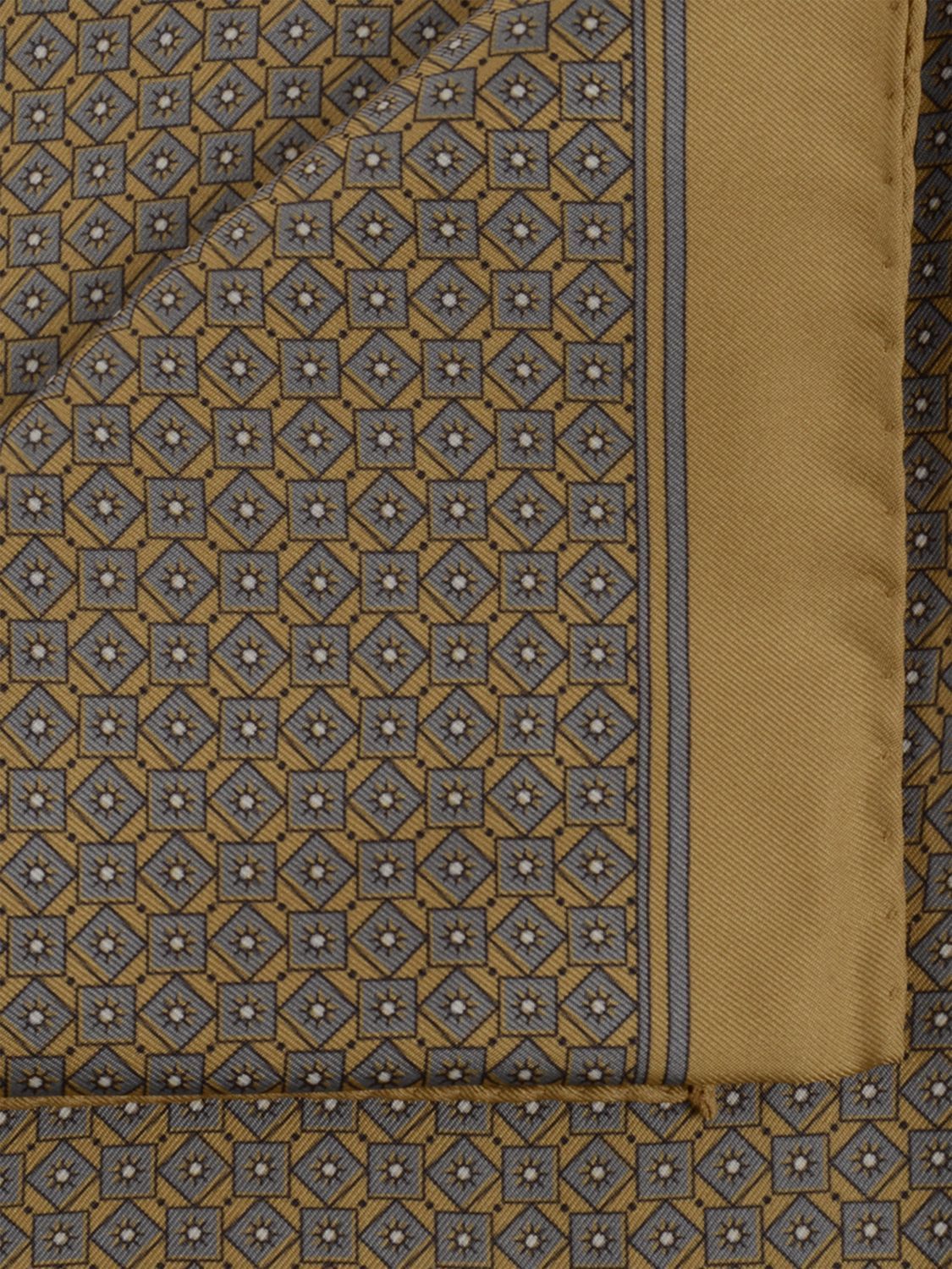 Saint Laurent Paris Saint Laurent Scarf Men Ocher Size ONE SIZE - 2 Thumbnail