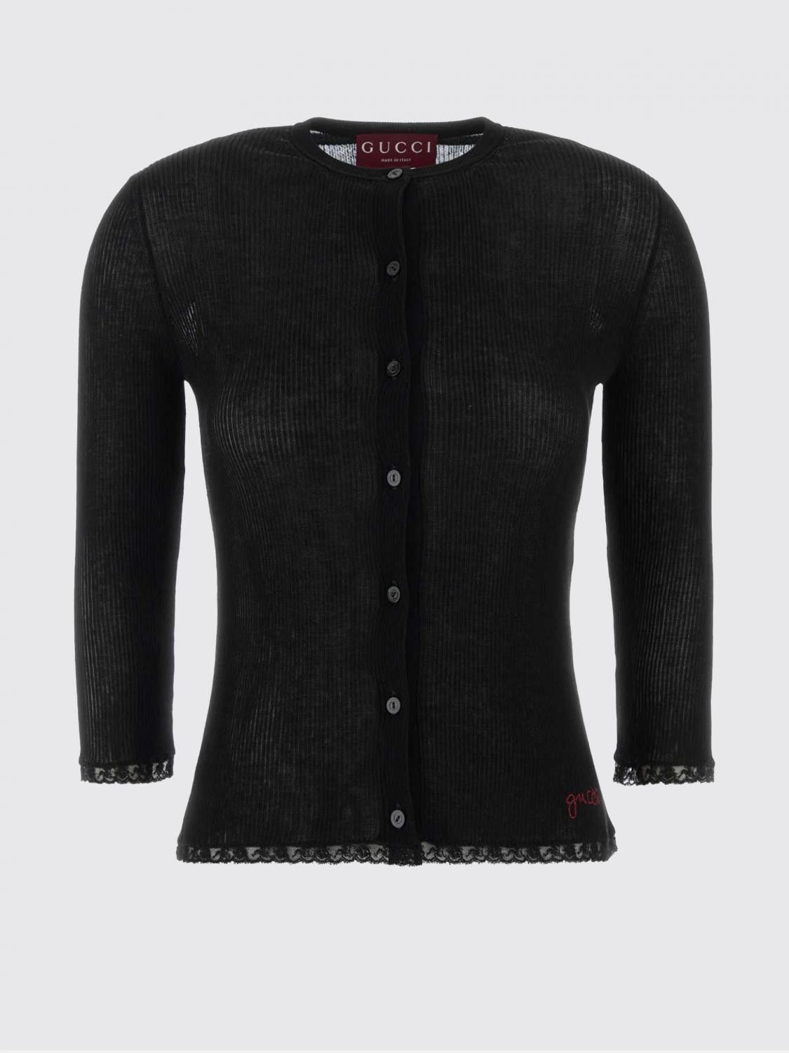 Gucci Gucci Sweater Woman Black Size S / US 4 / IT 40 - 2 Thumbnail