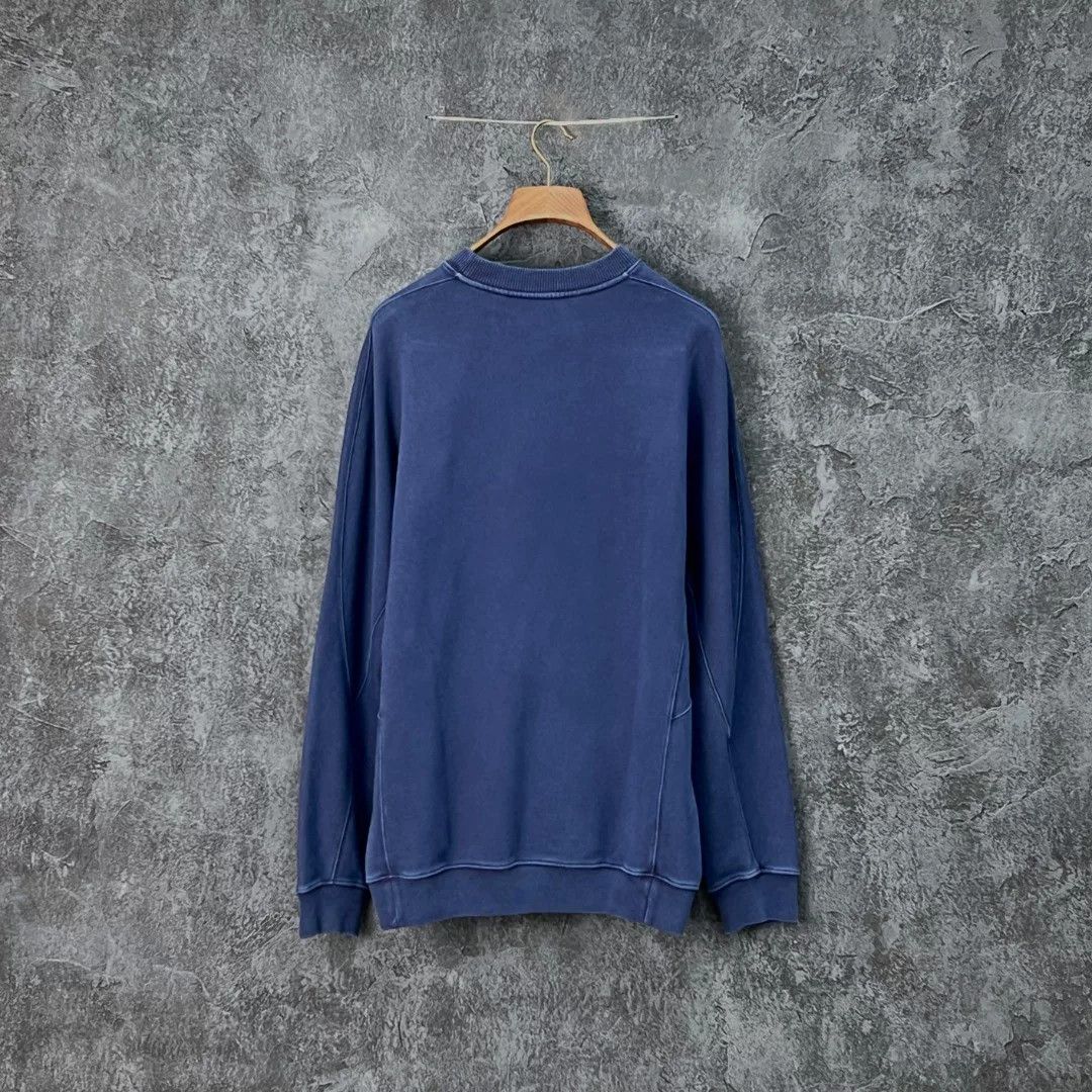 Burberry Burberry Cotton Printed Blue Hoodie s Men Size US S / EU 44-46 / 1 - 2 Thumbnail