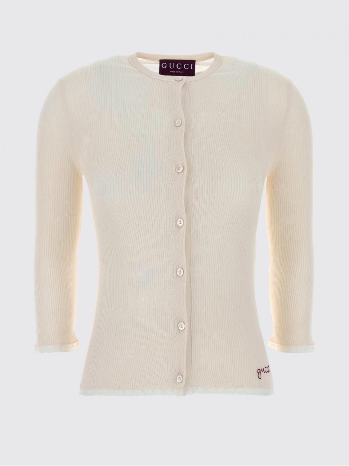 Gucci Gucci Sweater Woman White Size S / US 4 / IT 40 - 2 Thumbnail