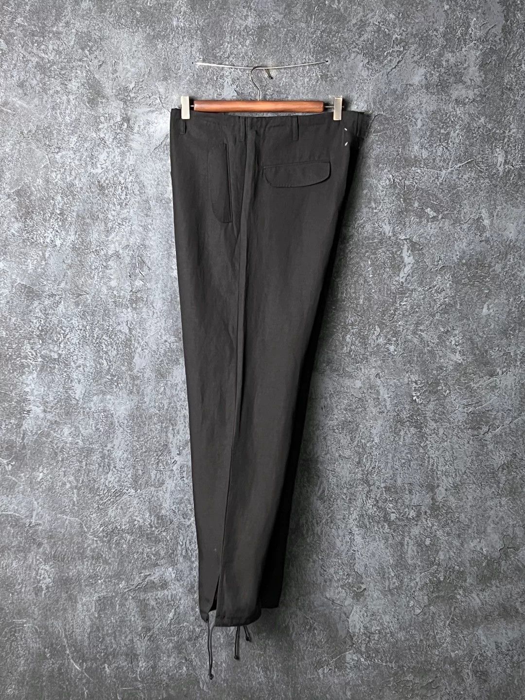 Maison Margiela Maison Margiela Casual Black Casual Pants 32 Men Size US 32 / EU 48 - 7 Thumbnail