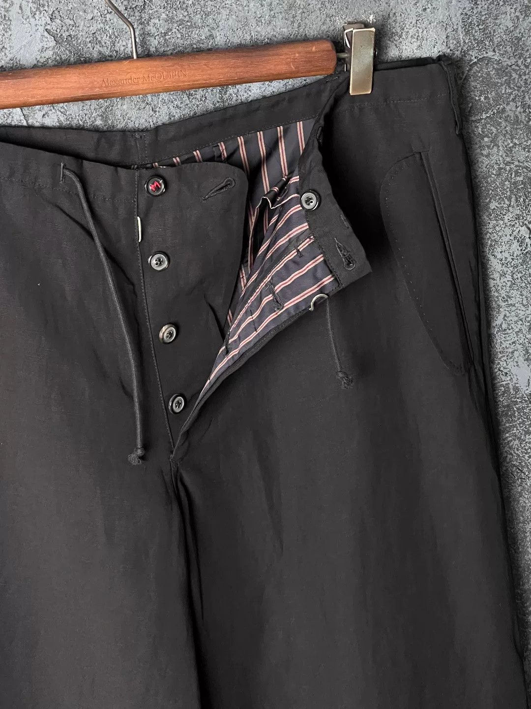 Maison Margiela Maison Margiela Casual Black Casual Pants 32 Men Size US 32 / EU 48 - 4 Thumbnail