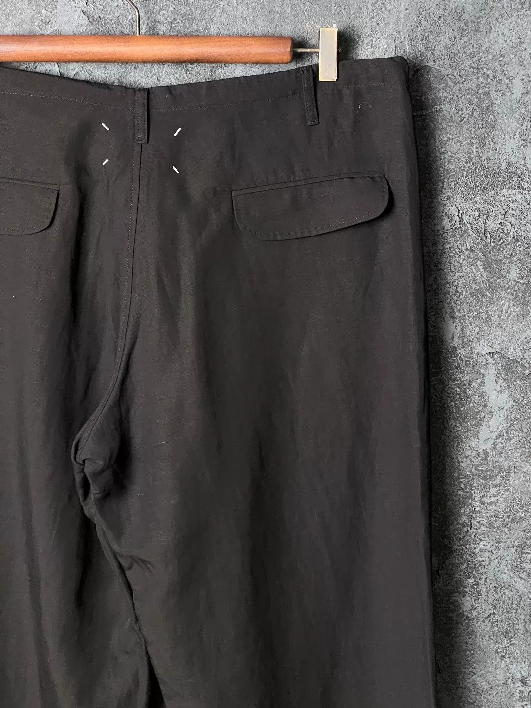 Maison Margiela Maison Margiela Casual Black Casual Pants 32 Men Size US 32 / EU 48 - 6 Thumbnail